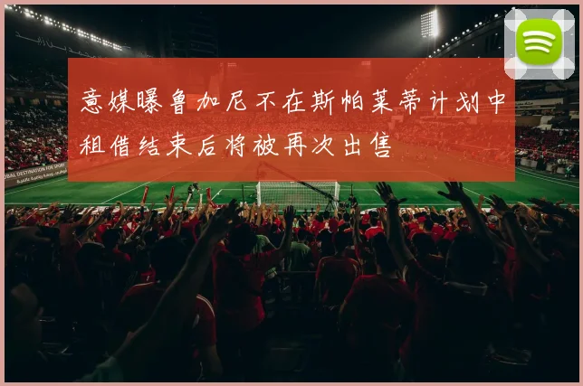 意媒曝鲁加尼不在斯帕莱蒂计划中租借结束后将被再次出售