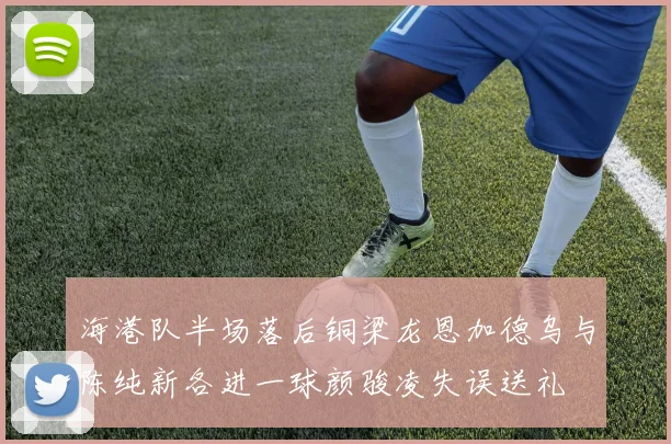 海港队半场落后铜梁龙恩加德乌与陈纯新各进一球颜骏凌失误送礼